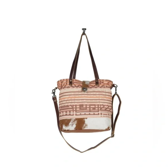 Myra Bag- Tea Rose Tote Bag - Picture 14 of 16